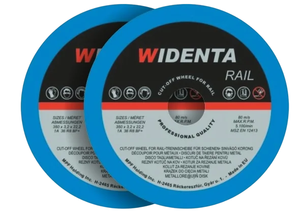 Cut-off wheels - Rail saws - Rail
