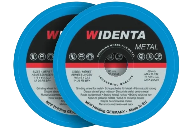 Grinding wheels for metal